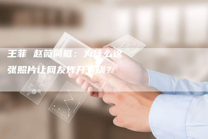 王菲 赵薇同框：为什么这张照片让网友炸开了锅？